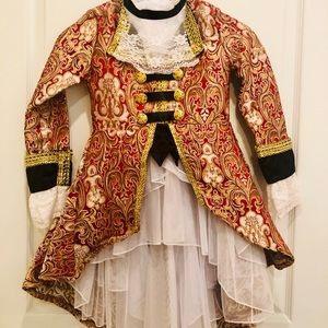 Chasing Fireflies girls pirate costume-used